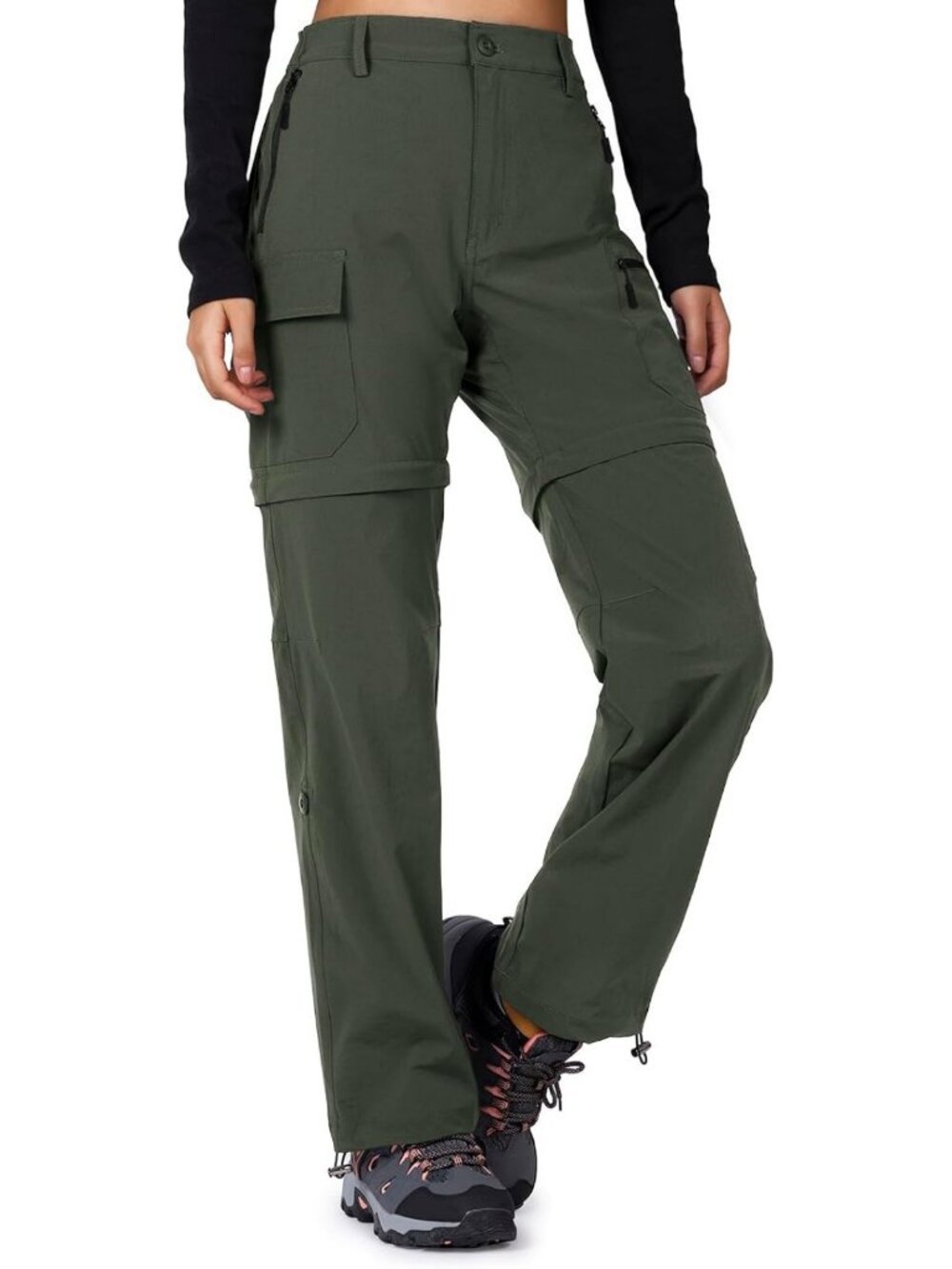Lightweight Women's Convertible Hiking Pants - Quick-Dry, Breathable, Travel